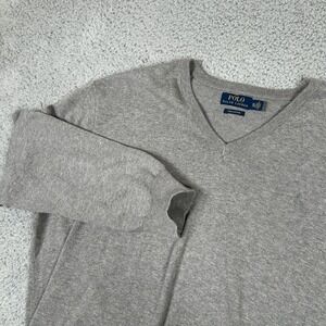 Polo‎ Ralph Lauren Mens XXL 2XL Pima Cotton V-Neck Sweater Classic Fit Pullover